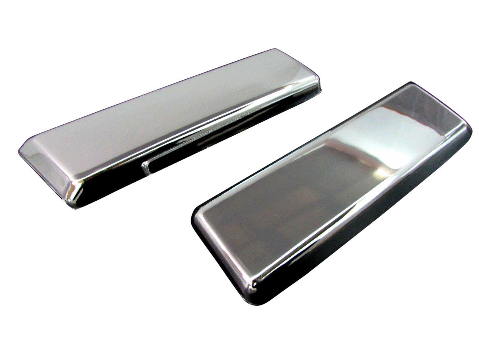 BRIGHTZ Chrome Front License Plate Side Covers Type A for Estima Hybrid AHR20W AHR20 AHR R20 20 Estima Hybrid Hybrid 21601 (3rd Generation)
