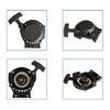 High Impacts ABS Nylon Recoil Starter Compatible for SRM266 String Trimmer Ergonomic Grip Quick Ignitions Systems