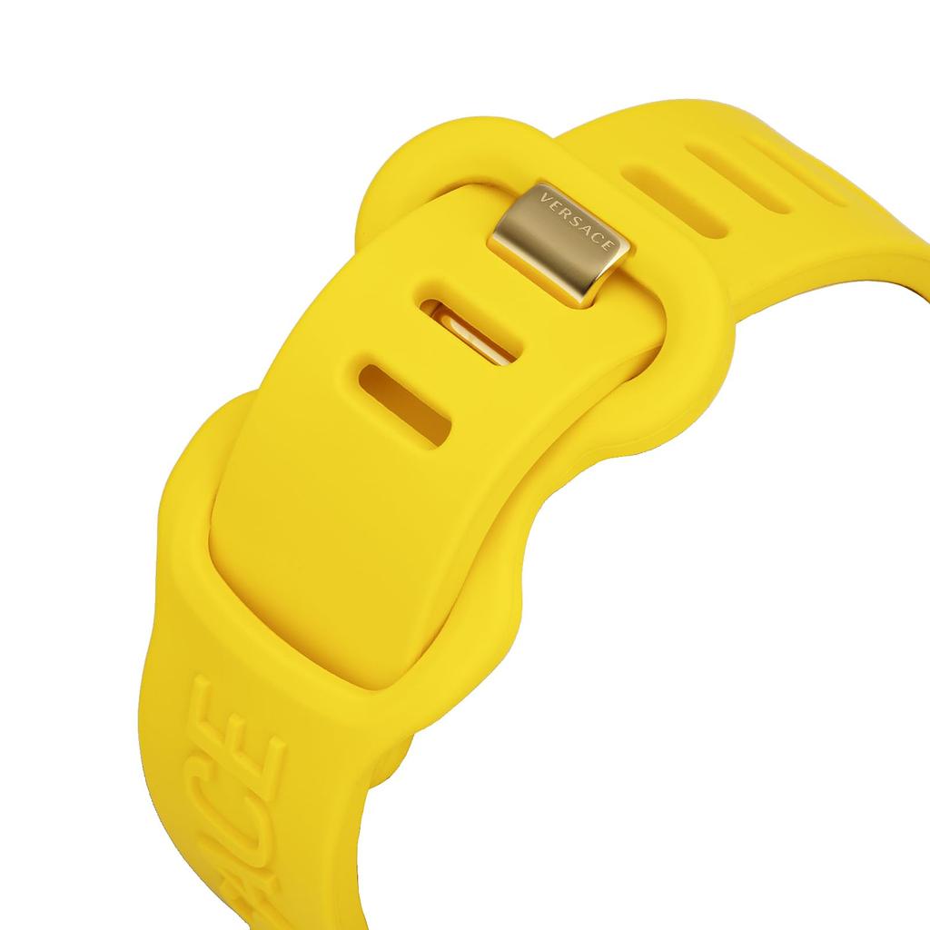 Watch Medusa Pop Medusa Yellow Dial Sapphire Glass Quartz 39MM Swiss Watch I Watch Brand VE6G00523 [Versace] [Item]