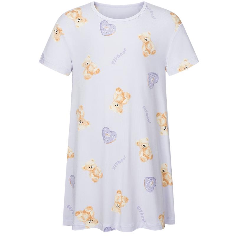 Aimer Kids Girls  Modal Cooling Summer Sleep Dress 120