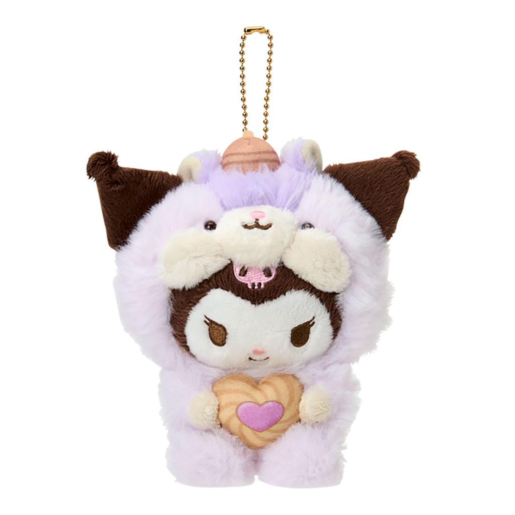 Sanrio Kuromi Mascot Holder for Ages 6 and Up (Squirrel Fluffy) (Product Code 653632)