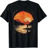 Outdoor-inspired Fishing Print T-shirt Men Clothing Tops Graphic T Shirts Camisas Streetwear Ropa Hombre Vintage T Shirt
