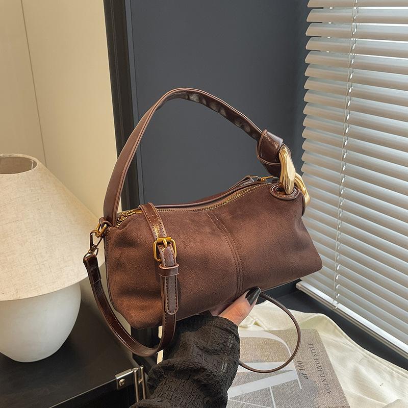 Geantă Pernă, Geantă de Mână Retro de Toamnă și Iarnă, Geantă Mică Boston