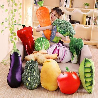 Creative Vegetable & Fruit Pillow: Cabbage Design for Office Naps, Home Sofa Cushion, or Gift