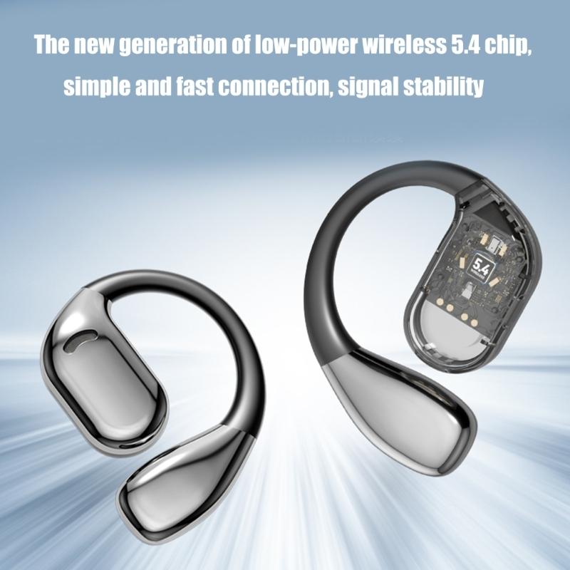 Open Ear Earbuds Open Ear True Wireless Headphone Bluetooth-compatible Headphone Earphones IPX5 Waterproof for Home