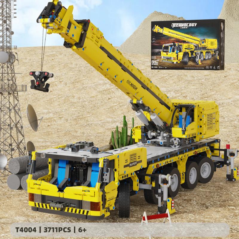 Diaľkovo ovládaná žeriavová vysokozdvižná plošina Model Stavebnice Mesto Inžinierske vozidlo Tehly Vzdelávacie Hračky pre deti na tvorenie Darčeky na sviatky