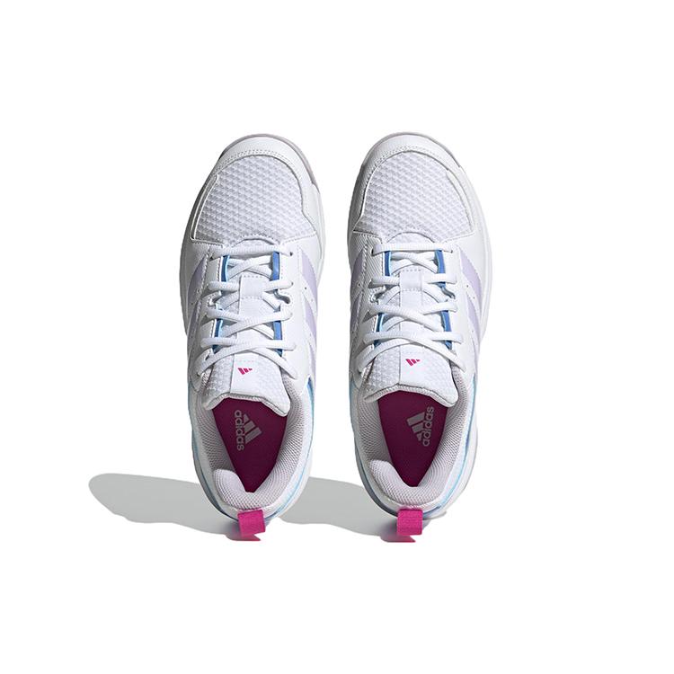 Adidas Ligra 7 Indoor Shoes 'Cloud White / Blue Fusion' Women's HQ3517