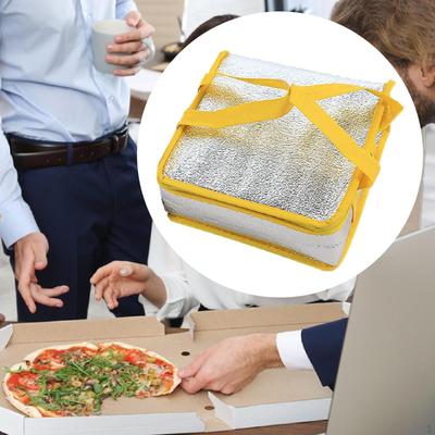 Food Warmer Bag for Pizza Delivery with Handle And Storage