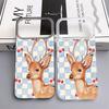 Horn Deer Phone Case Phone Case For IPhone 17 Pro Max 17Air 11 13 12 14 15 16 Pro Max Plus Soft Pattern Silicone Cover Case