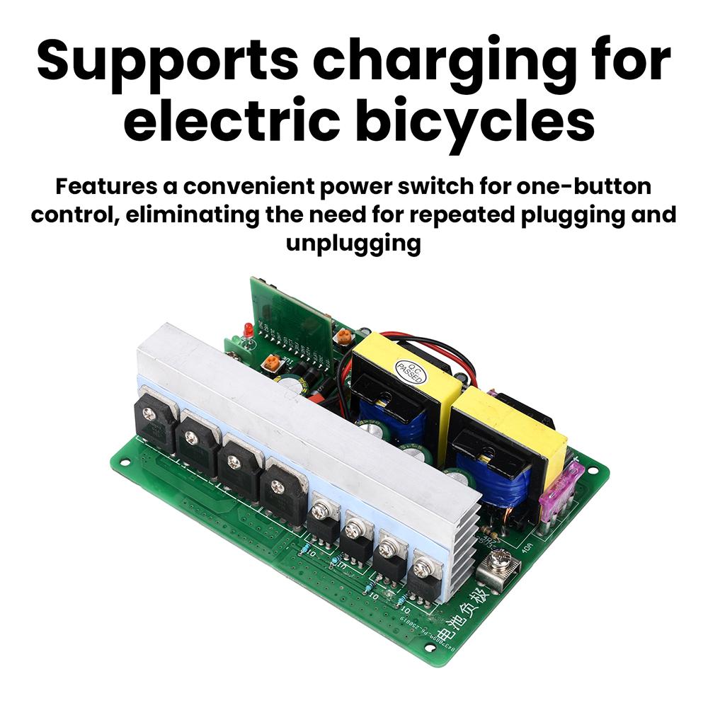 DC12V-14.5V to AC220V Step-Up Transformer 500W Inverter Circuit Board Boost Converter Reserved Temperature Control Fan Interface