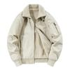 Men's Winter Plus Velvet Pilot Jacket Coat - Thickened Large Size Workwear Lapel Cotton Jacket
