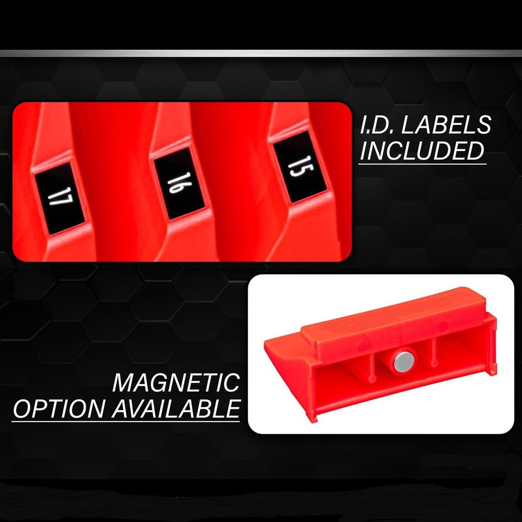 Wrench Holder Wrench Rack Holder Multifunctional Compact ABS Wrench Organizer Wrench Storage