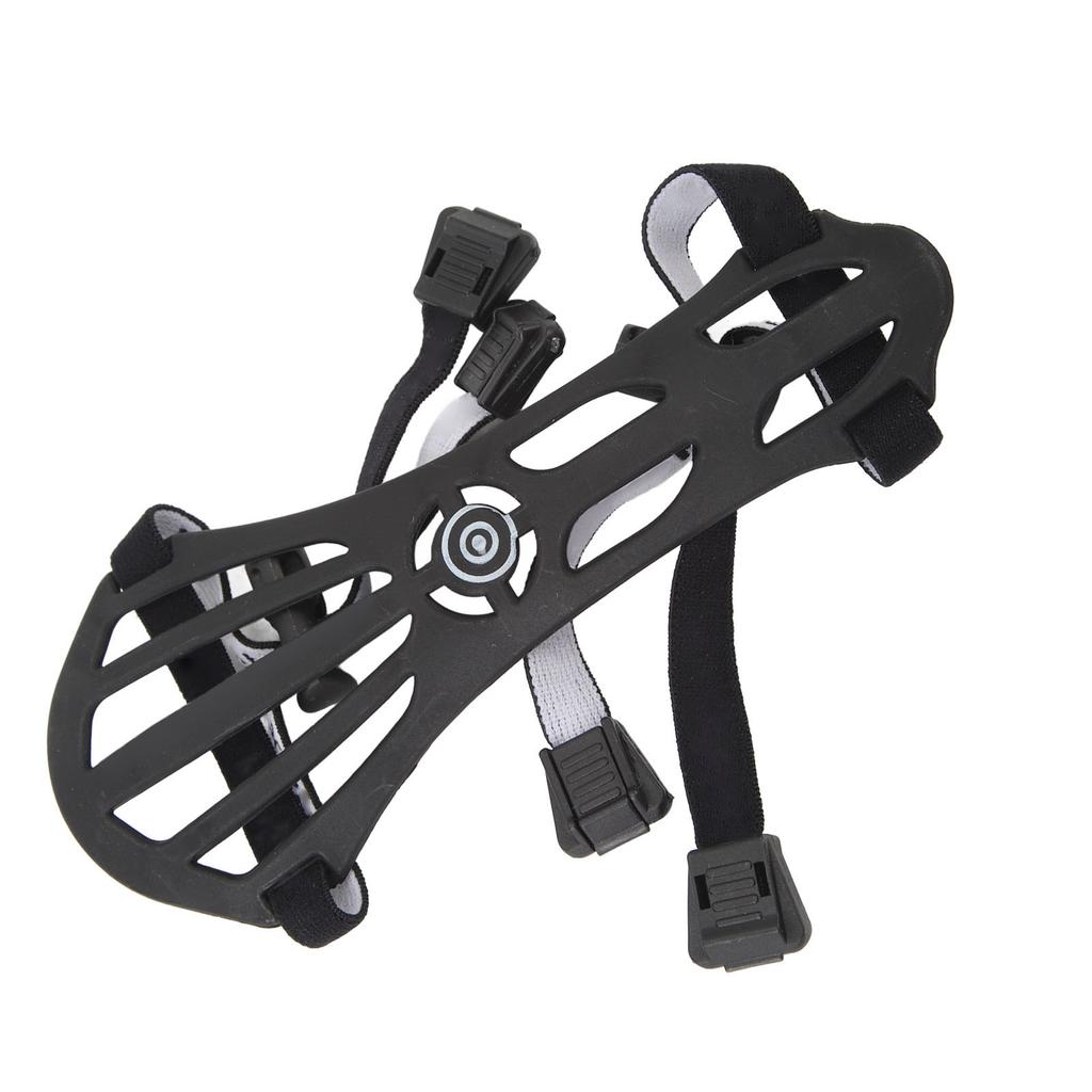 Archery Arm Guard Adjustable Ergonomic Lightweight PP Arm Protector for Recurve Compound Bow Black