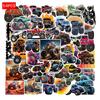 54 Large Waterproof Graffiti Stickers for Cars, Suitcases, Skateboards, and Water Bottles