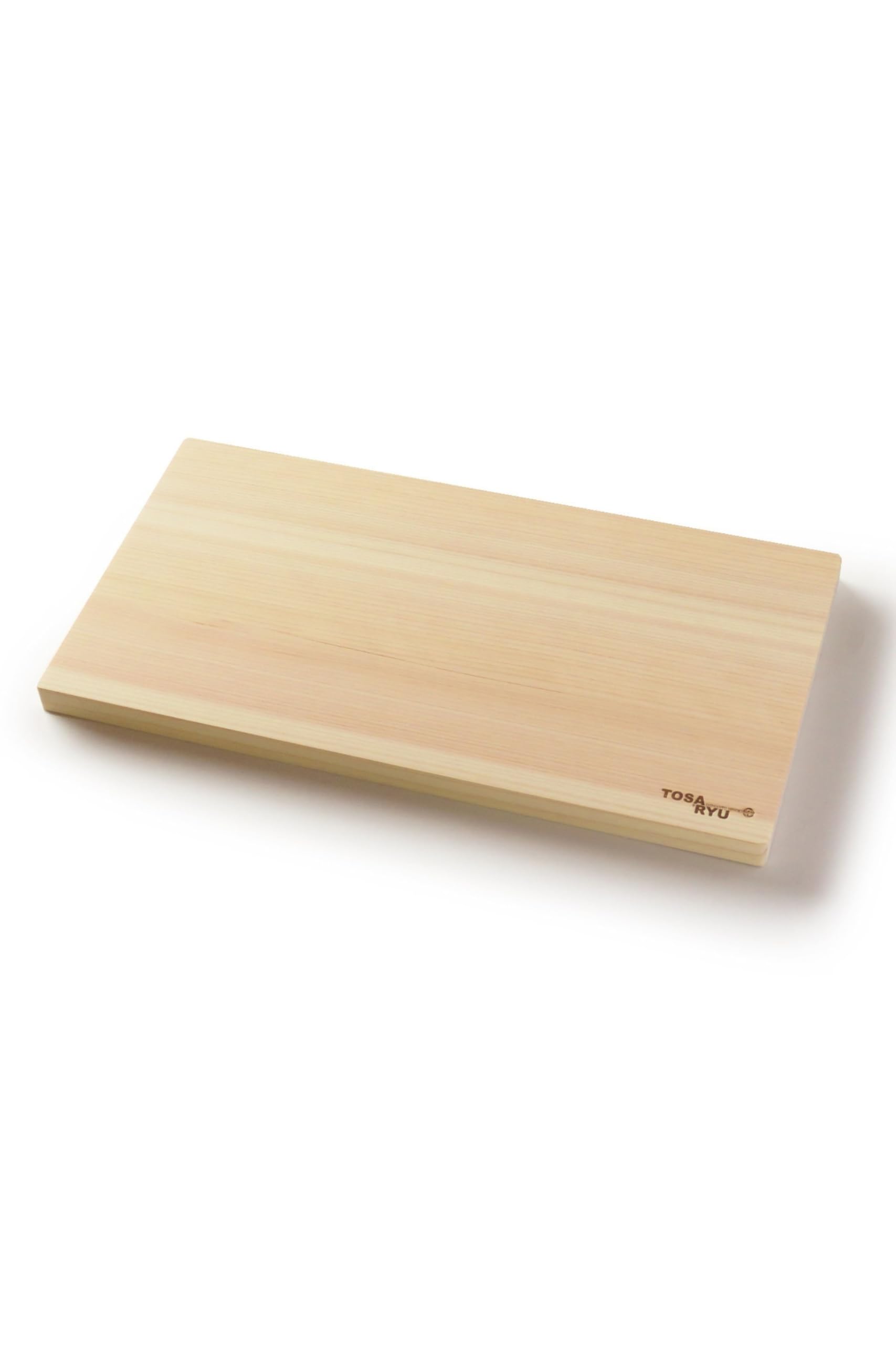 

Тоса Рю TOSARYU SHIMANTO HINOKI Простая Хиноки Разделочная доска (M) 34x18x1.5см Сделано в Японии