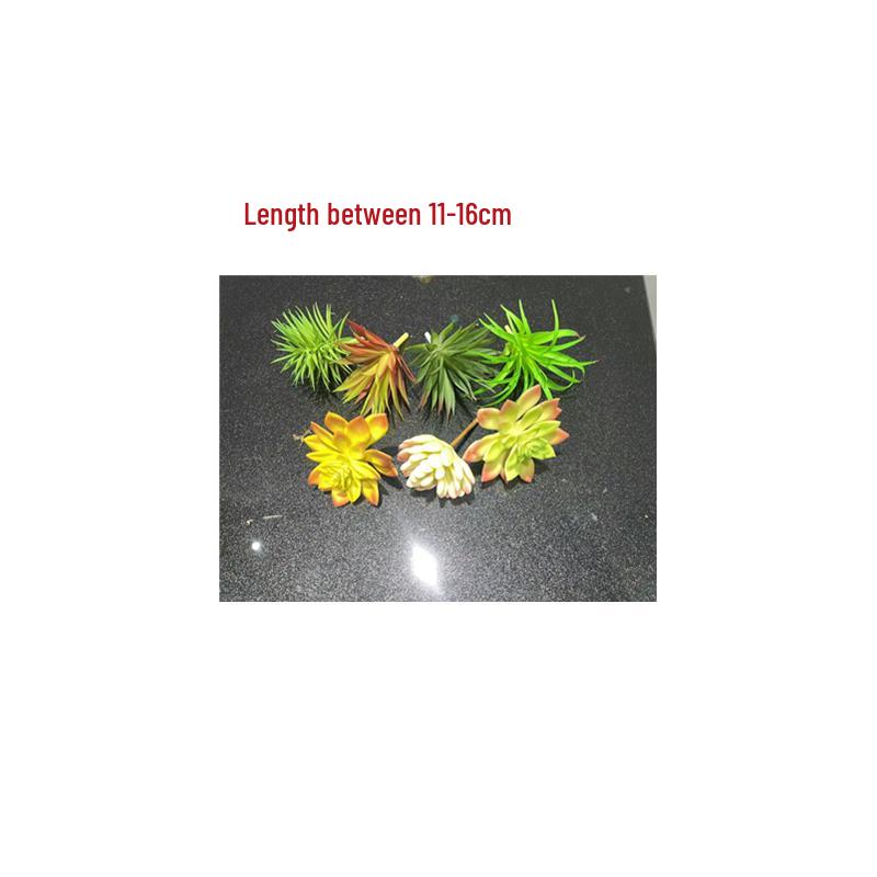 Huashe Red Air Succulent: Creative Faux Green Plant for Home Décor