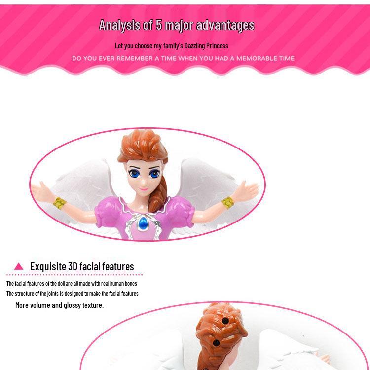 Luminous Dancing Ice Princess Elsa Toy with Music