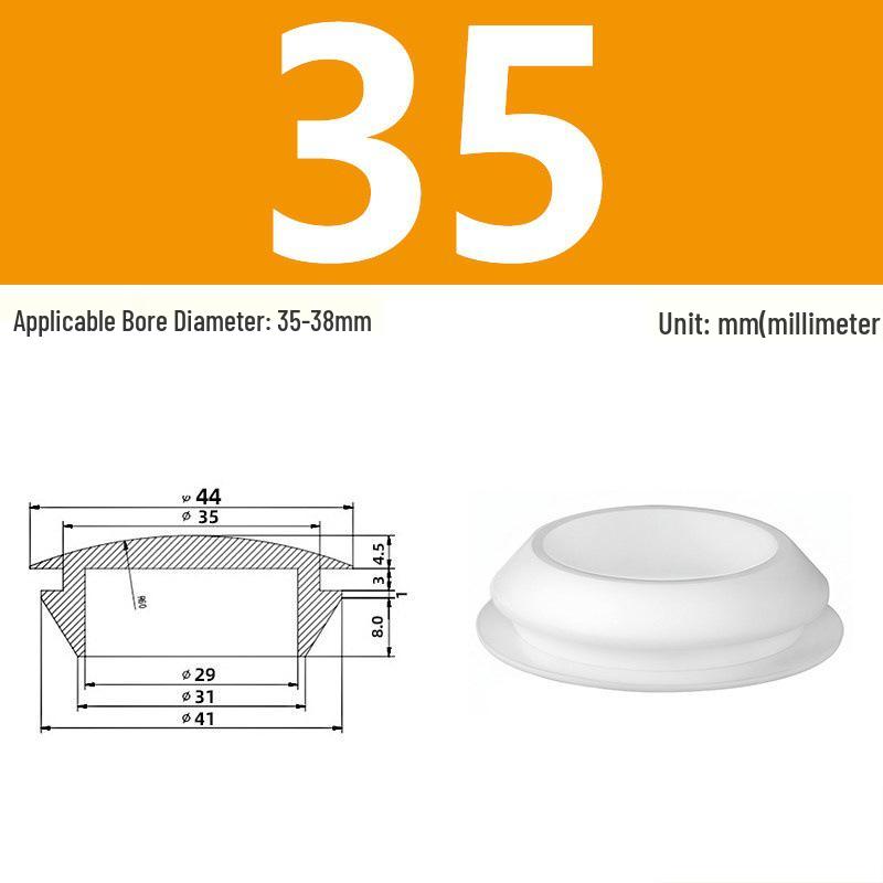 High-Temp Resistant Silicone Rubber Stopper with Card Slot Sealing Cap