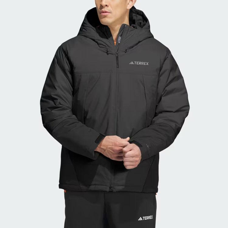 New Adidas Down Jackets Men's Black IL8958
