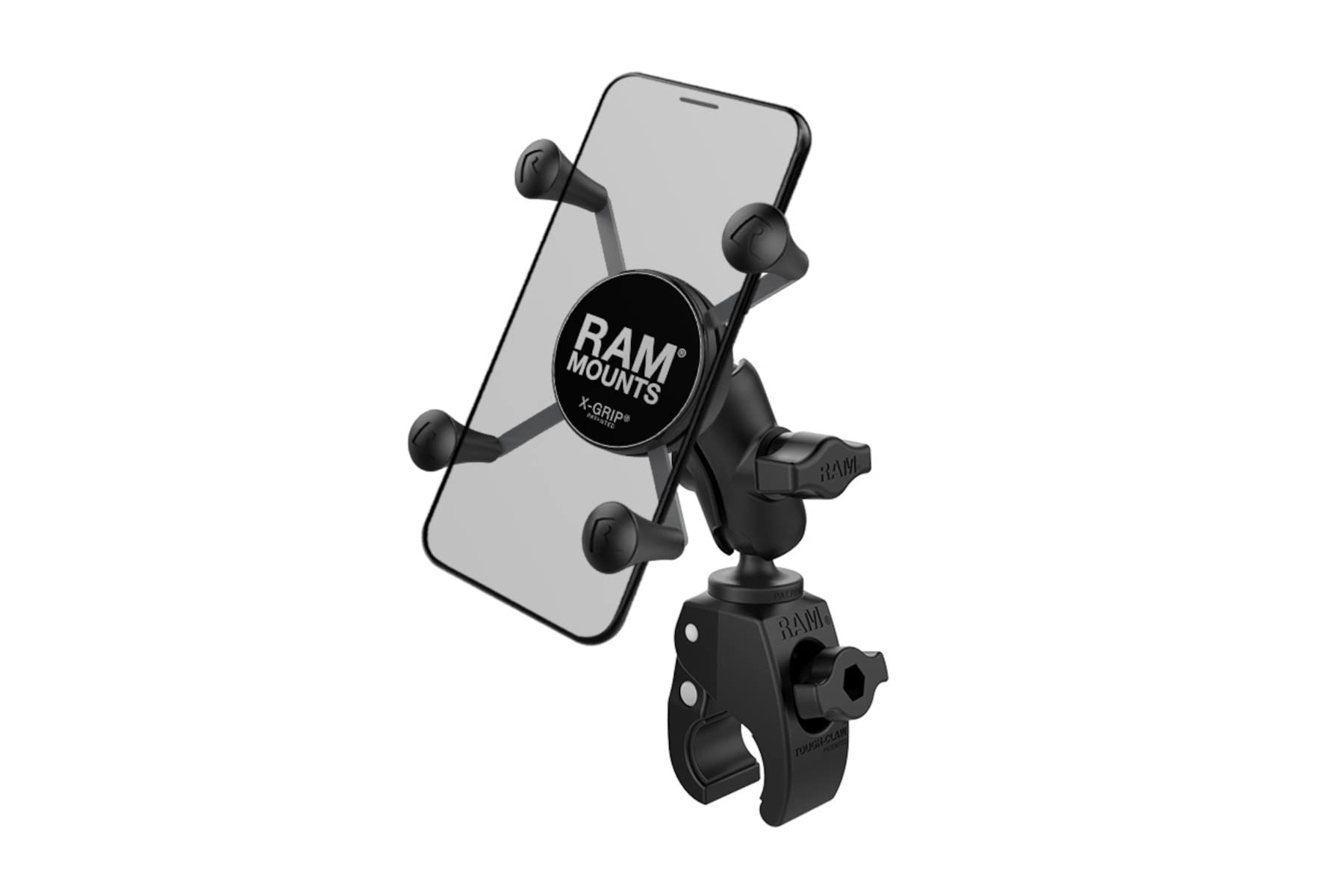 

Комплект RAM MOUNTS Tough Claw S для короткого черного X-Grip и смартфонов, рычаг, 1-дюймовый шар, RAM-B-400-A-HOL-UN7BU, чёрный