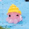 Resin Marine Animal Figure Cartoon Sea Animal Ornaments For Landscape Decoration