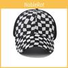 And Black Fashionable White Grid Splicing Breathable Mesh Design Baseball Cap