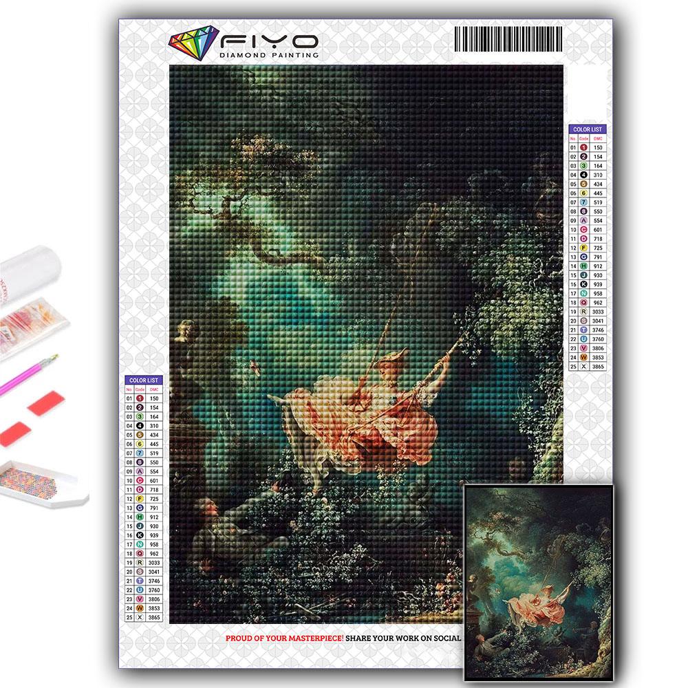 5D DIY Diamond Painting Cross Stitch World Famous Painting Diamond Embroidery Mosaic Wall Art Home Decoration