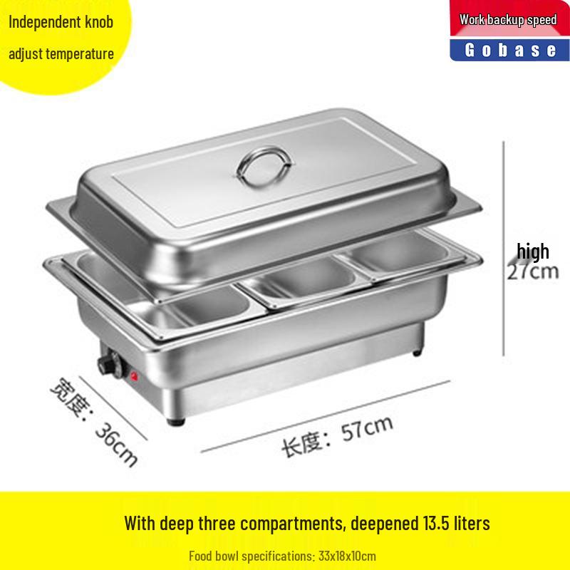 Commercial Stainless Steel Electric Buffet Warmer