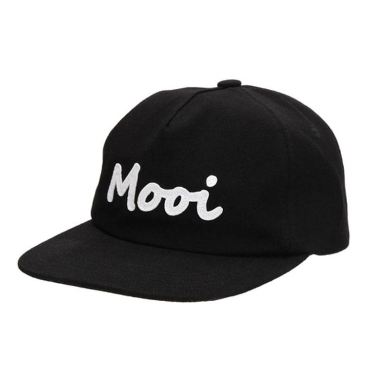 MooiHead Mooi Applique Pig Bio Ball Cap_Black
