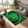 Tappeto Morbido Antiscivolo per Interni con Motivo Calcio Celtic FC, Tappetino Decorativo Sportivo per Camera da Letto