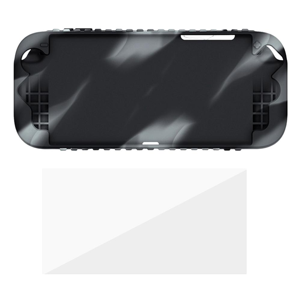 

Silicone Case Shockproof Protective Case & Tempered Glass for Switch 2 Game Console чорний