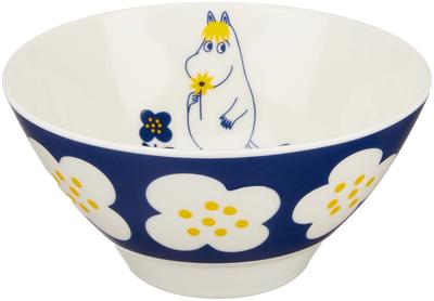 Yamaka Shoten MOOMIN Rice Snorkmaiden Microwave Moomin Nordic Day Wedding Made In Bowl/Tea Bowl, Design, Approx. 11.5cm Diameter, Safe, Merchandise,