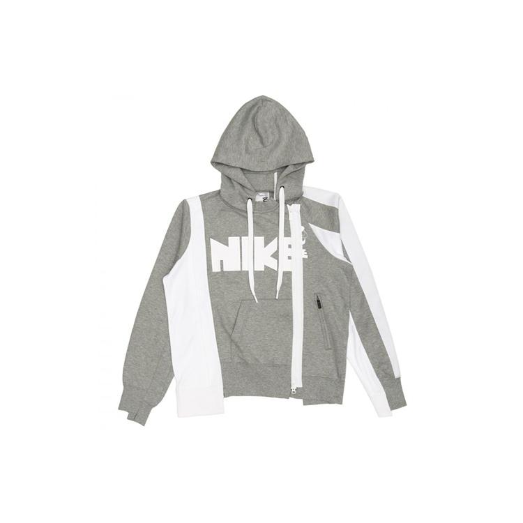 (WMNS) Nike x sacai Double-Zip Hoodie  Grey  Women s CD6303-063 XS