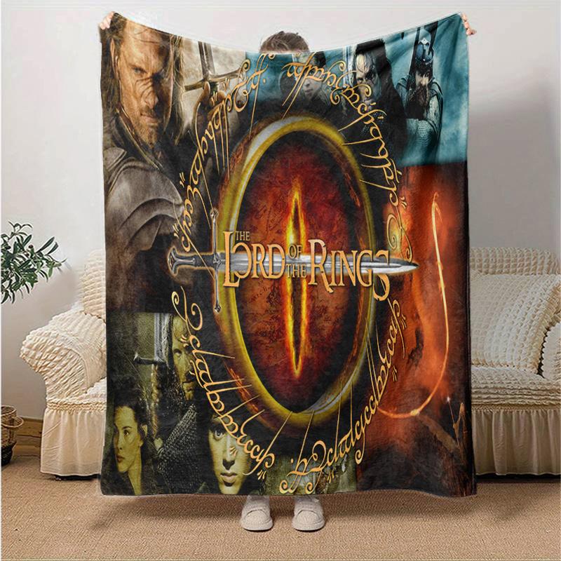 Lord of the Rings: The Ultimate Fantasy AdventurePrint Blanket, Soft Blanket For Sofa Office Bed And Travelling Daughter Birthday Gift Esj35