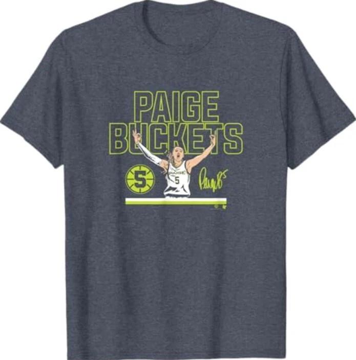 Paige Bueckers - Buckets Stripe - Dallas Basketball T-Shirt S