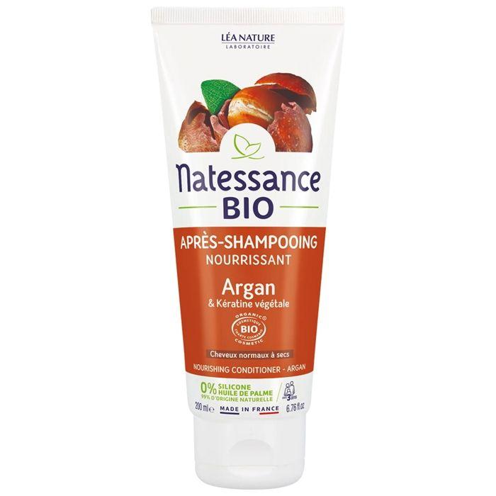 Natessance Après-Shampooing Nourrissant Argan 200 Ml