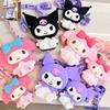 Q Uncle Autentica Borsa a Tracolla in Silicone 3D Jelly Kuromi Sanrio Piccola Dimensioni Carina e Adorabile Viola