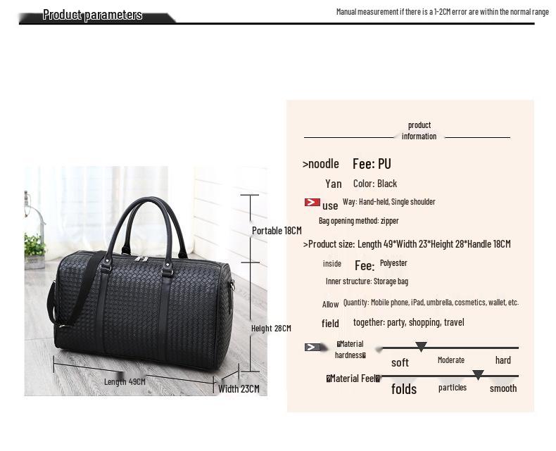 Unisex Waterproof Travel Duffel Bag – Perfect for Short or Long Trips, Gym, and Boarding