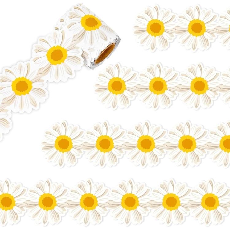 10m Adhesive Bulletin Border Trim Flowers Bulletin Board Borders Classroom Borders Decorative Borders for Whiteboard
