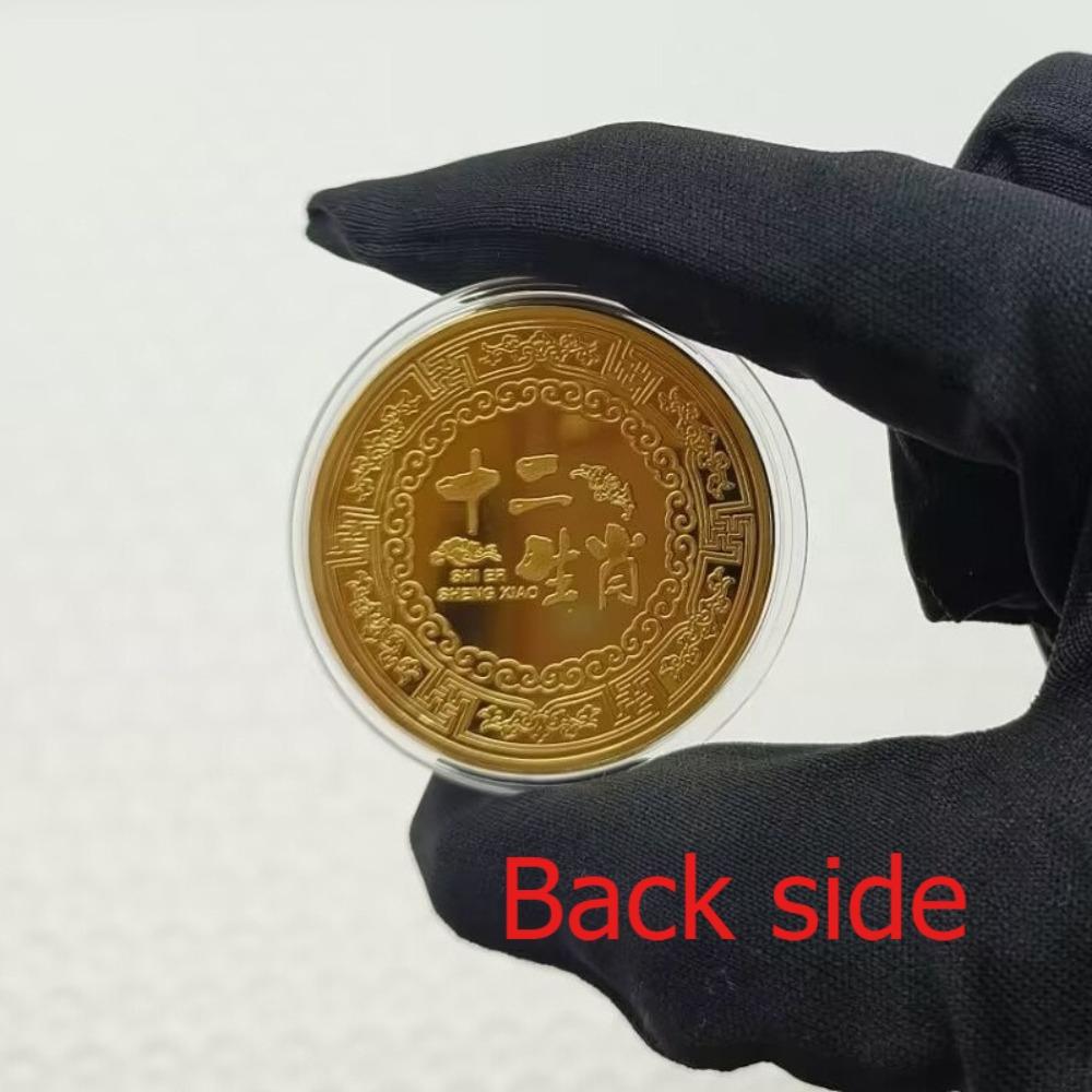 Colorful Zodiac Commemorative Medals, 12 pieces, Cartoon Zodiac Coins, Small Gifts, Random Gifts, Christmas gift, Stocking stuffers