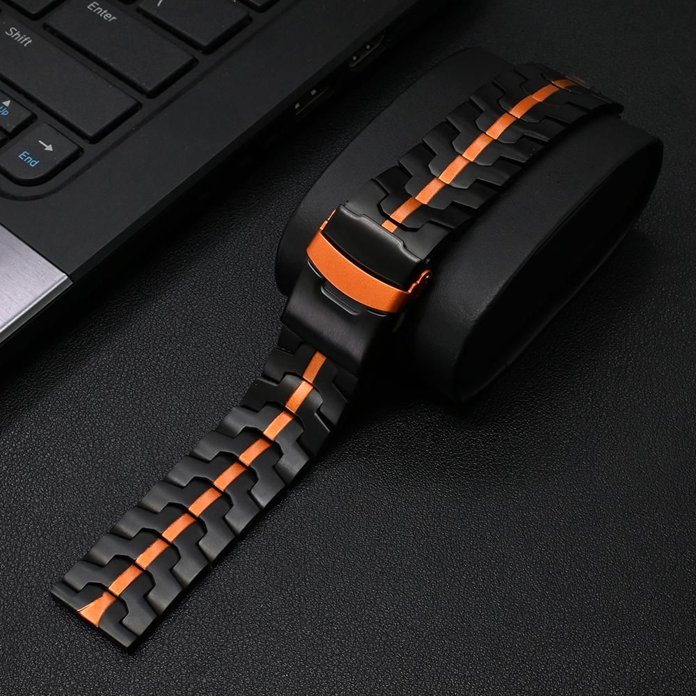 22mm Titanium Strap for Huawei Watch GT3 GT4 GT5 Pro 46mm Men Titanium Metal Band for Oneplus Watch 2 2R Amazfit Balance GTR 4 3