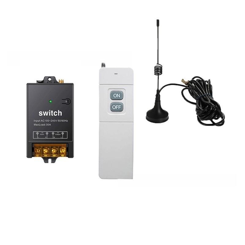 32 Remote Control Pairing AC 100-240V Switch 30A Wireless Remote Control