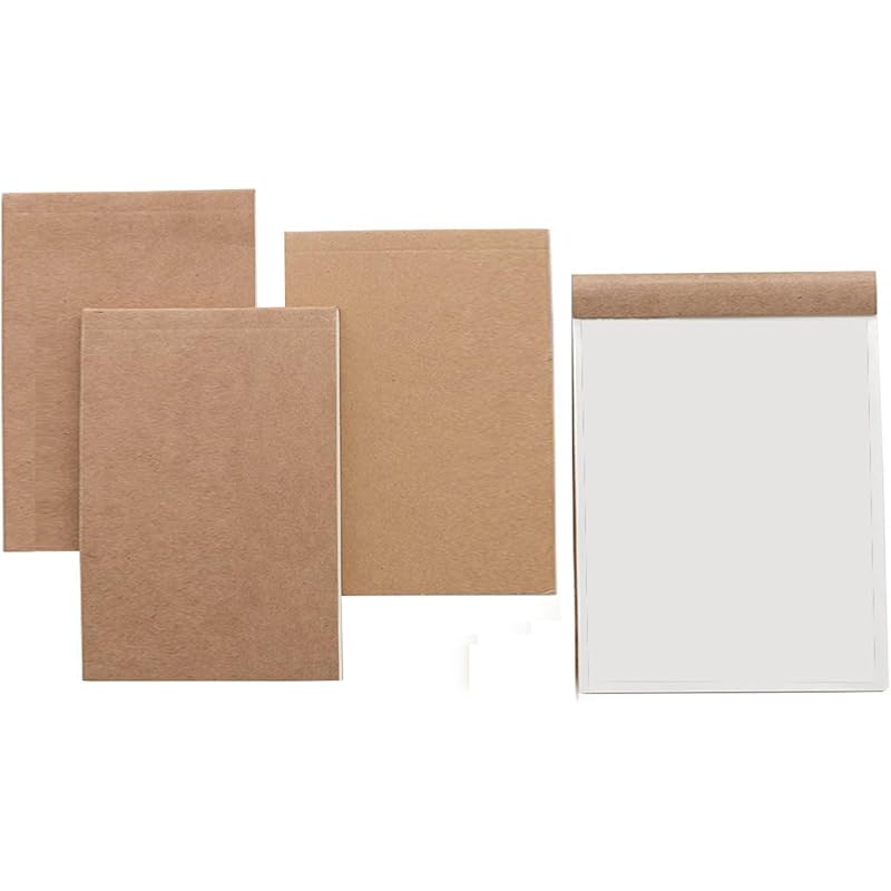 

Accuprints A5 Pack of 1 NotePad for Office And School Purpose 90 GSM Size 7 by 10 inches Pad - Off White Paper (Unruled) 1 белый