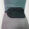 Unisex Travel Waist Pouch Passport Money Belt Bag Hidden Security Wallet Black Zippered Waist Security Pouch
