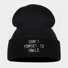 Autumn and winter new personalized letter embroidery knitted hat outdoor warm wool hat niche casual cold hat tide