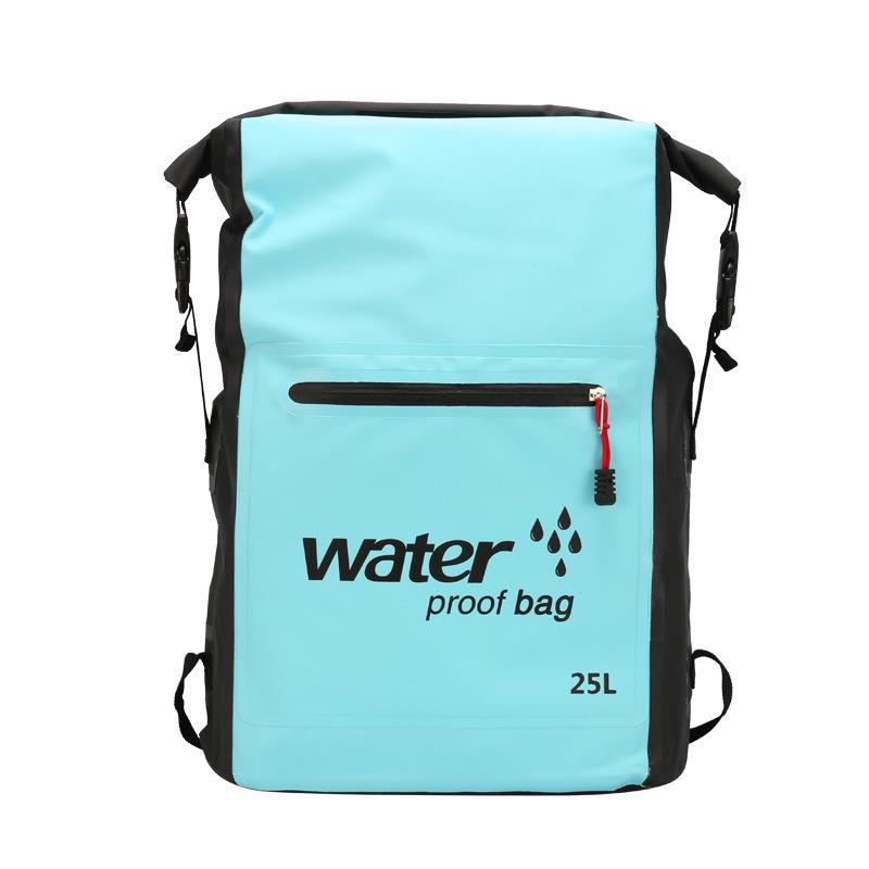 Sac étanche d'extérieur pour plage et natation - Sac à dos seau de rafting en PVC