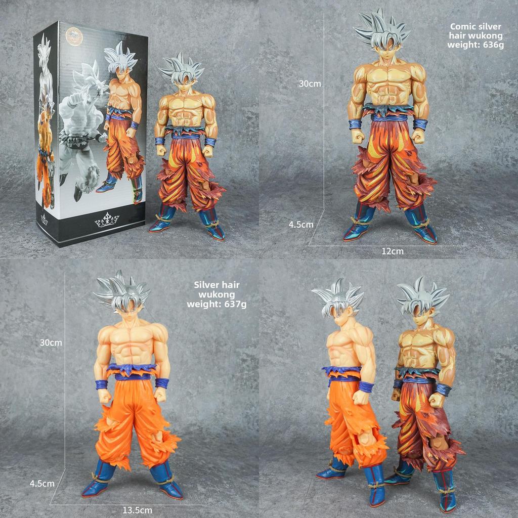 Dragon Ball Goku Super Saiyan Son Goku Pvc Action Figure With Assembly For Anime Collectors