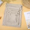 New 10 Pcs/Lot Linen Drawstring Bags Multiple Sizes Jewelry Packaging Bag Jewelry Pouch Sachets for Packaging SSBZD05