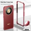 Honor X70/Magic 8 Lite/X9d Clamshell Metal Frame Phone Case