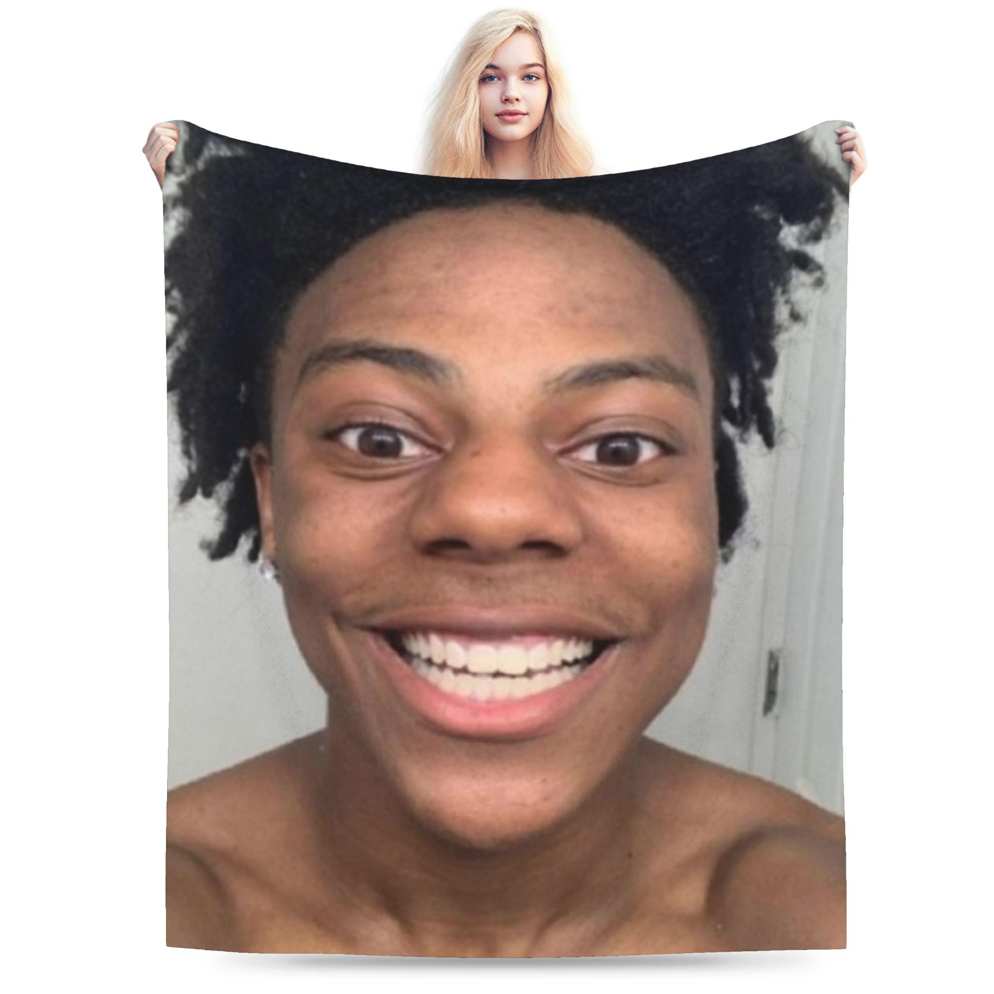 

Funny Anchor IShowSpeed Blanket Flannel Super Warm Throw Blankets for Bedding Couch Bedspread 200x150cm 80x60in